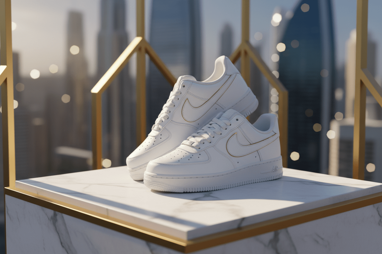 White Nike Shoes in Dubai – UAE Style